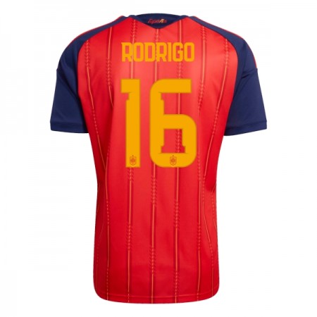 Goedkope Spanje Rodrigo 16 Thuisshirt World Cup 2026