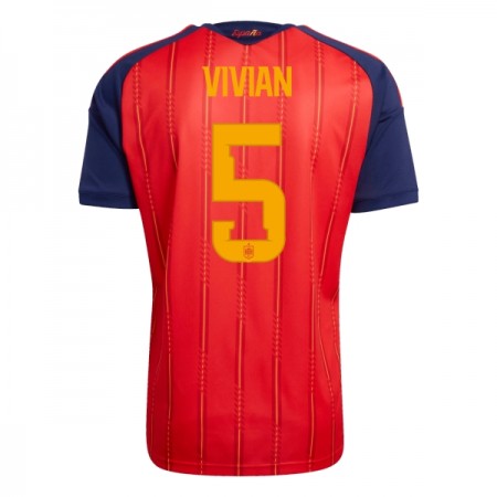 Goedkope Spanje Vivian 5 Thuisshirt World Cup 2026