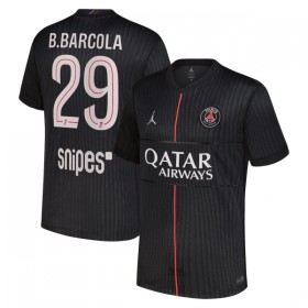 Goedkope Paris Saint Germain B. Barcola 29 Jordan Vierde Shirt 2025-26