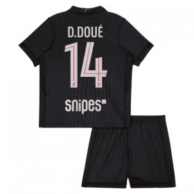 Goedkope Paris Saint Germain D. Doue 14 Jordan Kids Vierde Tenue 2025-26