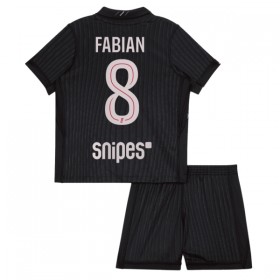 Goedkope Paris Saint Germain Fabian 8 Jordan Kids Vierde Tenue 2025-26