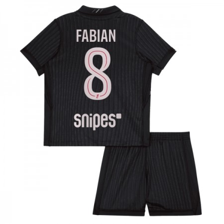 Goedkope Paris Saint Germain Fabian 8 Jordan Kids Vierde Tenue 2025-26 Goedkope Paris Saint Germain Fabian 8 Jordan Kids Vierde Tenue 2025-26