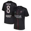 Goedkope Paris Saint Germain Fabian 8 Jordan Vierde Shirt 2025-26