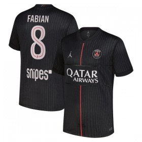 Goedkope Paris Saint Germain Fabian 8 Jordan Vierde Shirt 2025-26
