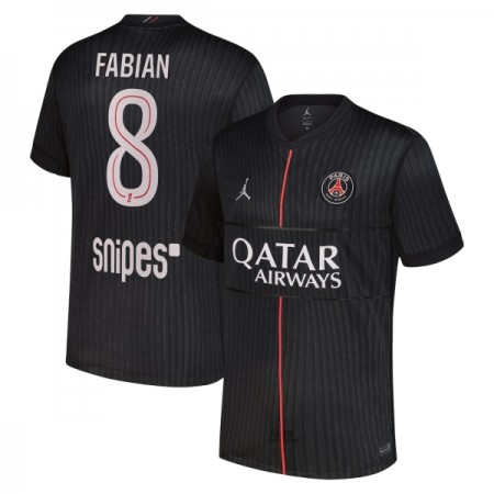 Goedkope Paris Saint Germain Fabian 8 Jordan Vierde Shirt 2025-26