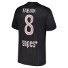 Goedkope Paris Saint Germain Fabian 8 Jordan Vierde Shirt 2025-26