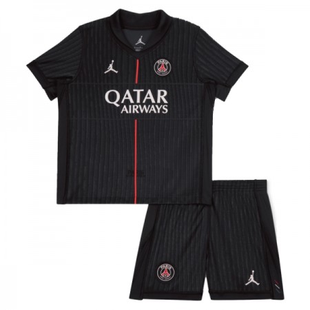 Goedkope Paris Saint Germain Jordan Kids Vierde Tenue 2025-26 Goedkope Paris Saint Germain Jordan Kids Vierde Tenue 2025-26