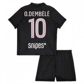 Goedkope Paris Saint Germain O. Dembele 10 Jordan Kids Vierde Tenue 2025-26