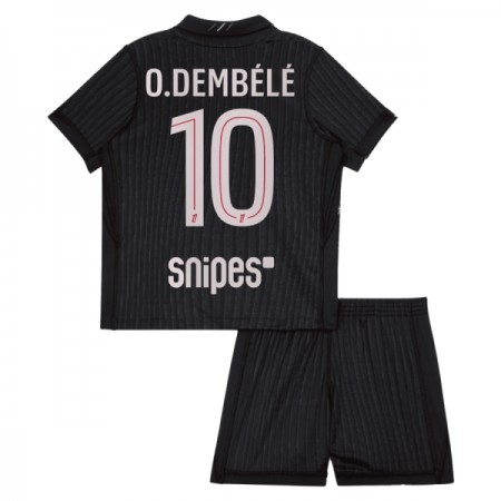 Goedkope Paris Saint Germain O. Dembele 10 Jordan Kids Vierde Tenue 2025-26 Goedkope Paris Saint Germain O. Dembele 10 Jordan Kids Vierde Tenue 2025-26