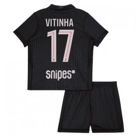 Goedkope Paris Saint Germain Vitinha 17 Jordan Kids Vierde Tenue 2025-26
