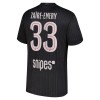 Goedkope Paris Saint Germain Zaire-Emery 33 Jordan Vierde Shirt 2025-26