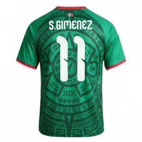 Goedkope Mexico S.Gimenez 11 Thuisshirt World Cup 2026