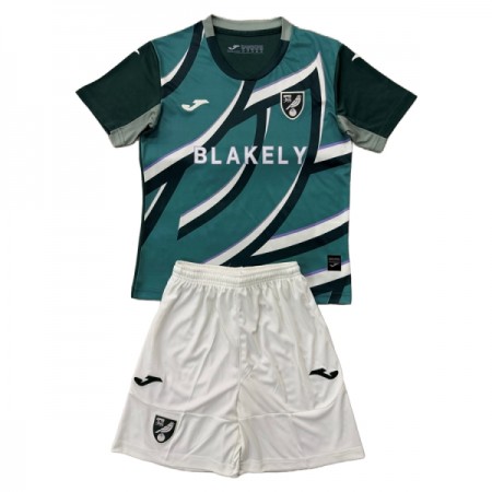 Goedkope Norwich City Kids Uittenue 2025-26 Goedkope Norwich City Kids Uittenue 2025-26