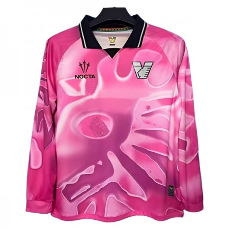Goedkope Venezia Doelman Shirt 2025-26 Roze Lange Mouw