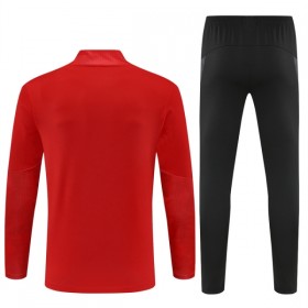 Goedkope AC Milan Trainings Sweatshirt Kwart-Zip 2025-26 Rode