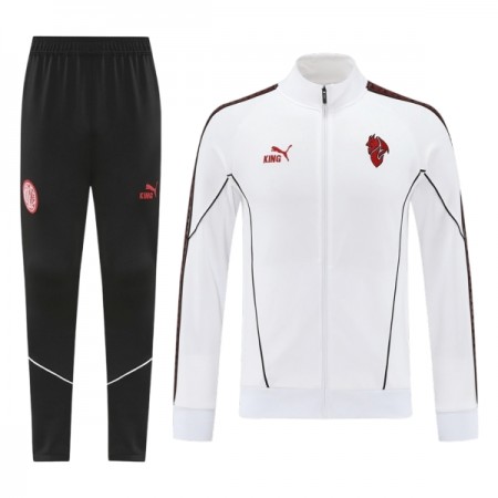 Goedkope AC Milan Trainingsjack Pak 2025-26 Witte