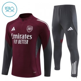 Goedkope Arsenal Kind Trainings Sweatshirt Kwart-Zip 2025-26 Rode