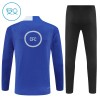 Goedkope Chelsea Kind Trainings Sweatshirt Kwart-Zip 2025-26 Blauwe