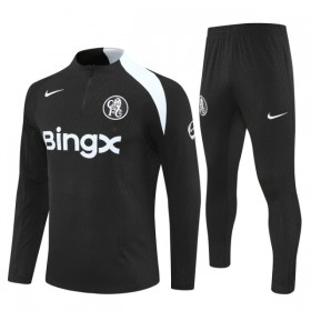 Goedkope Chelsea Trainings Sweatshirt Kwart-Zip 2025-26 Zwarte