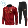 Goedkope Feyenoord Rotterdam Kind Trainings Sweatshirt Kwart-Zip 2025-26 Rode