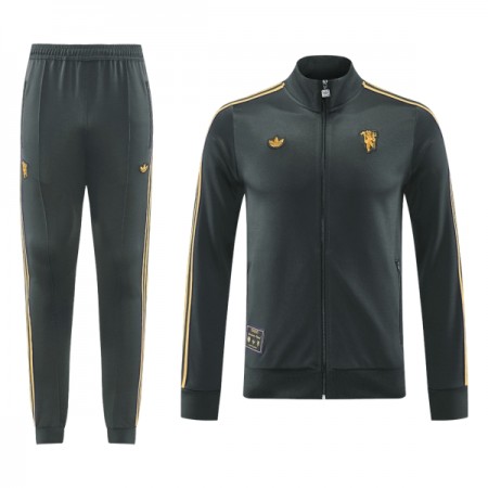 Goedkope Manchester United Trainingsjack Pak 2025-26 Zwarte