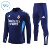 Goedkope Real Madrid Kind Trainings Sweatshirt Kwart-Zip 2025-26 Navy