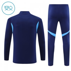 Goedkope Real Madrid Kind Trainings Sweatshirt Kwart-Zip 2025-26 Navy