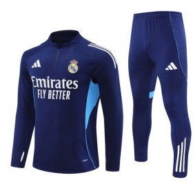 Goedkope Real Madrid Trainings Sweatshirt Kwart-Zip 2025-26 Navy