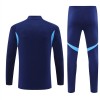 Goedkope Real Madrid Trainings Sweatshirt Kwart-Zip 2025-26 Navy