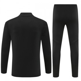 Goedkope Real Madrid Trainings Sweatshirt Kwart-Zip 2025-26 Zwarte