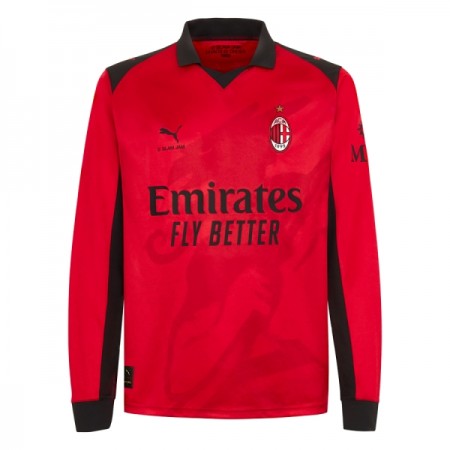 Goedkope AC Milan Vierde Shirt 2025-26 Lange Mouw