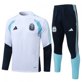 Goedkope Argentinië Trainings Sweatshirt Kwart-Zip 2026-27 Witte
