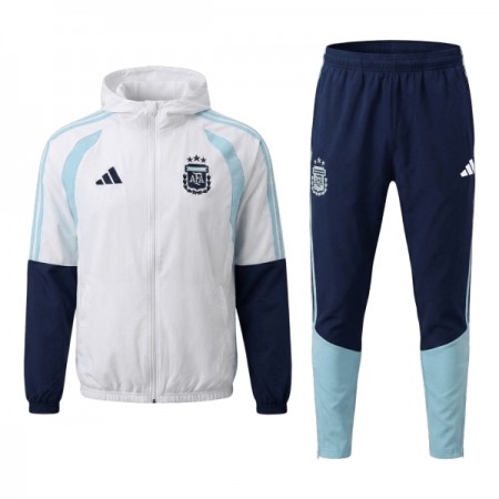 Goedkope Argentinië Trainingsjack Capuchon 2026-27 Witte Goedkope Argentinië Trainingsjack Capuchon 2026-27 Witte