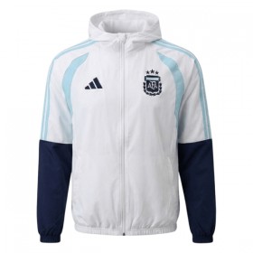 Goedkope Argentinië Trainingsjack Capuchon 2026-27 Witte