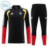Goedkope Duitsland Kind Trainings Sweatshirt Kwart-Zip 2026-27 Zwarte Goedkope Duitsland Kind Trainings Sweatshirt Kwart-Zip 2026-27 Zwarte