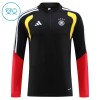 Goedkope Duitsland Kind Trainings Sweatshirt Kwart-Zip 2026-27 Zwarte