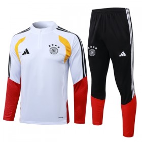 Goedkope Duitsland Trainings Sweatshirt Kwart-Zip 2026-27 Witte