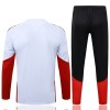 Goedkope Duitsland Trainings Sweatshirt Kwart-Zip 2026-27 Witte