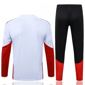 Goedkope Duitsland Trainings Sweatshirt Kwart-Zip 2026-27 Witte