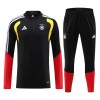 Goedkope Duitsland Trainings Sweatshirt Kwart-Zip 2026-27 Zwarte Goedkope Duitsland Trainings Sweatshirt Kwart-Zip 2026-27 Zwarte