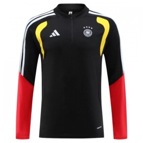 Goedkope Duitsland Trainings Sweatshirt Kwart-Zip 2026-27 Zwarte