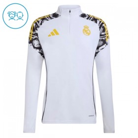 Goedkope Real Madrid Kind Trainings Sweatshirt Kwart-Zip 2026-27 Witte