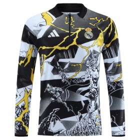 Goedkope Real Madrid Marvel Trainings Sweatshirt Kwart-Zip 2026-27 Zwarte