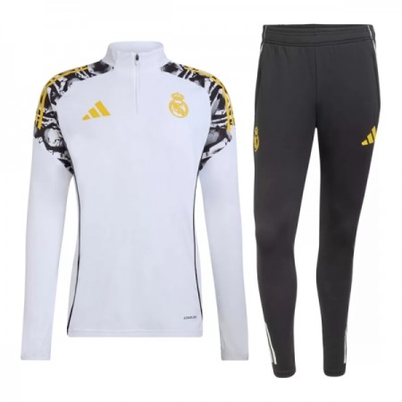 Goedkope Real Madrid Trainings Sweatshirt Kwart-Zip 2026-27 Witte Goedkope Real Madrid Trainings Sweatshirt Kwart-Zip 2026-27 Witte