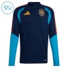 Goedkope Spanje Kind Trainings Sweatshirt Kwart-Zip 2026-27 Navy