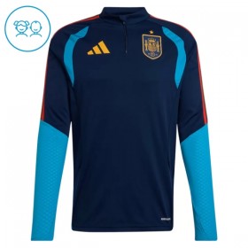 Goedkope Spanje Kind Trainings Sweatshirt Kwart-Zip 2026-27 Navy
