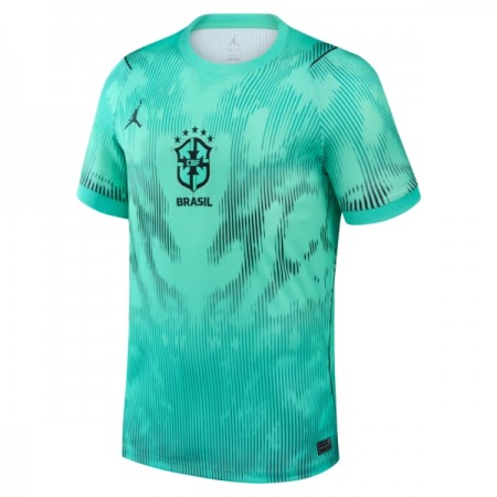 Goedkope Brazilië Doelman Uitshirt World Cup 2026 Groene Goedkope Brazilië Doelman Uitshirt World Cup 2026 Groene