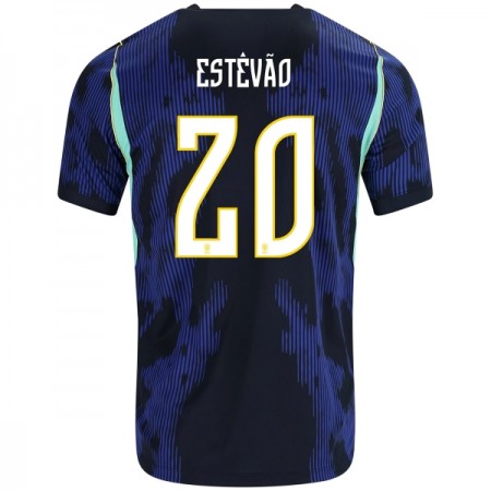 Goedkope Brazilië Estevao 20 Uitshirt World Cup 2026