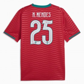 Goedkope Portugal Nuno Mendes 25 Thuisshirt World Cup 2026