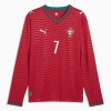 Goedkope Portugal Ronaldo 7 Thuisshirt World Cup 2026 Lange Mouw